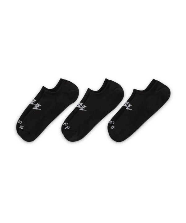 Nike Everyday Plus Cushioned Socken Schwarz F010 - schwarz