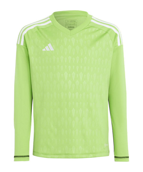 adidas Tiro 23 Competition Torwarttrikot Langarm Kids Grün - gruen