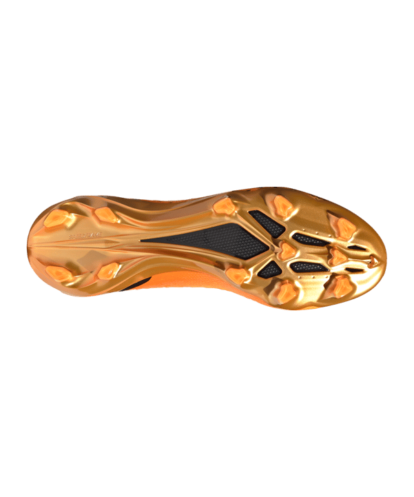 adidas X Speedportal.1 FG Heatspawn Orange Gold Schwarz - gold