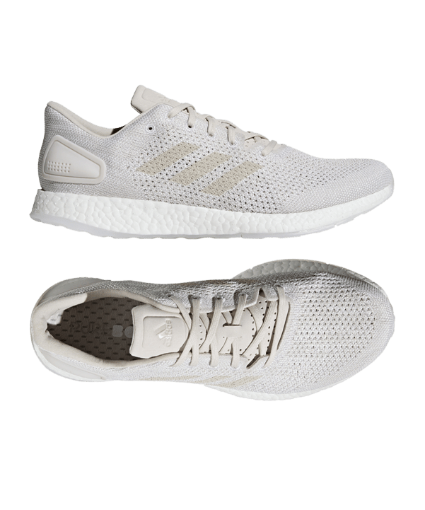 adidas Pure Boost DPR Running Grau Weiss Weiss - grau