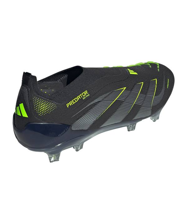 adidas Predator Elite LL FG Electric Stealth Schwarz - schwarz