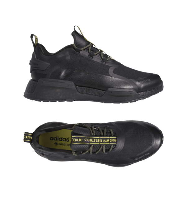 adidas Originals NMD V3 GTX Schwarz Grau Gelb - schwarz