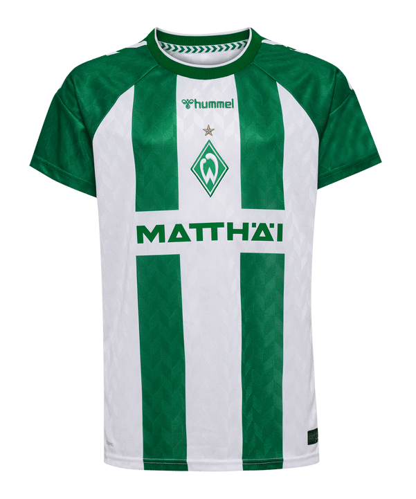 hummel SV Werder Bremen Shirt Home 2026/2027 Groen K6839 - groen