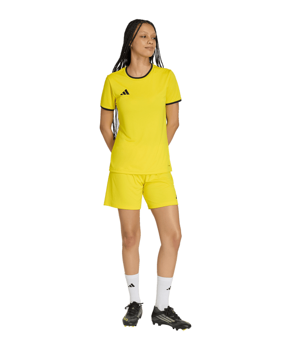 adidas Entrada 26 Short Damen Gelb - gelb