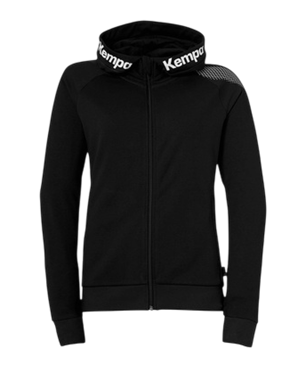 Kempa Core 26 Kapuzenjacke Damen Schwarz F01 - schwarz