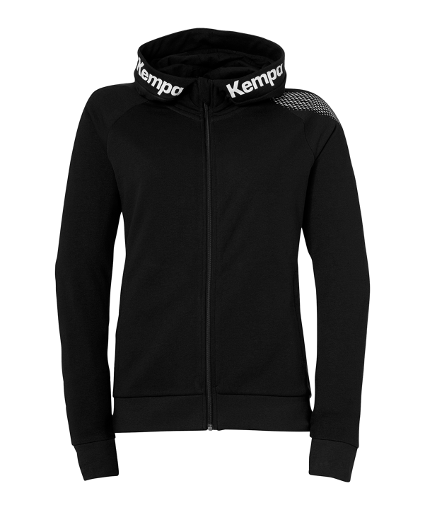 Kempa Veste à capuche Noir C01 - noir