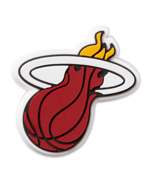 Crocs NBA Miami Heat Logo Pin Mehrfarbig - mehrfarbig