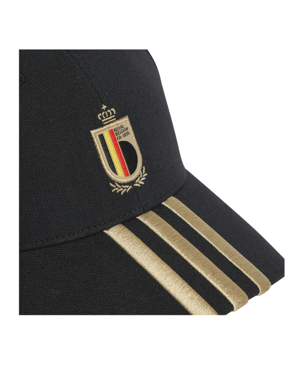 adidas Belgien Cap EM 2024 Schwarz - schwarz