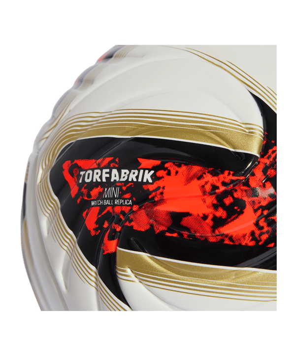 adidas DFL Bundesliga Torfabrik Miniball 2026/2027 Weiß - weiss