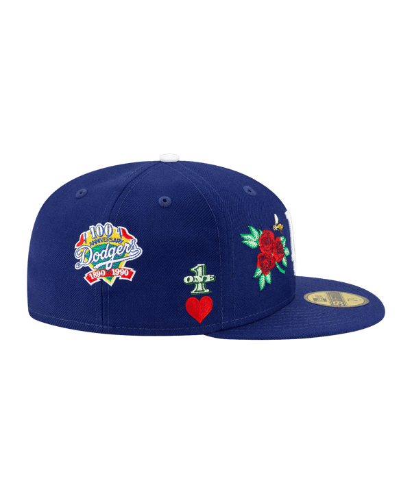 New Era LA Dodgers Cap Blau - blau