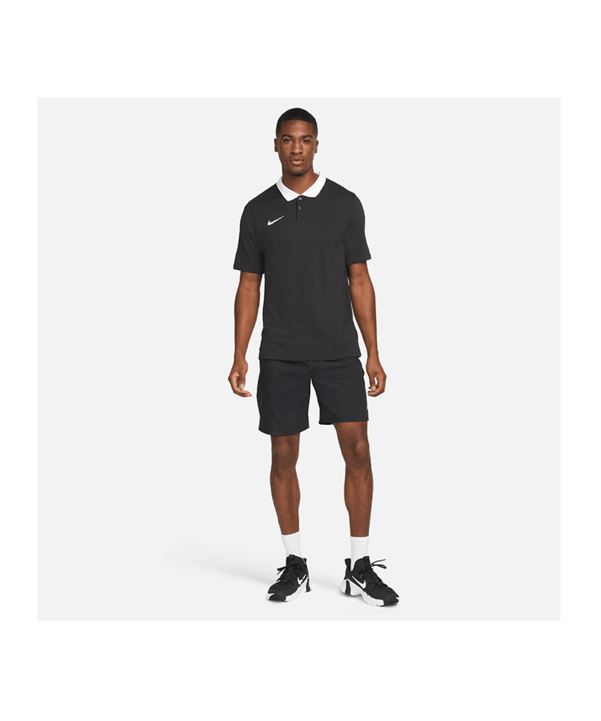 Nike Park 20 Poloshirt Schwarz Weiss F010 - schwarz