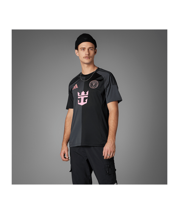 adidas Inter Miami Trikot Away 2025 Schwarz - schwarz