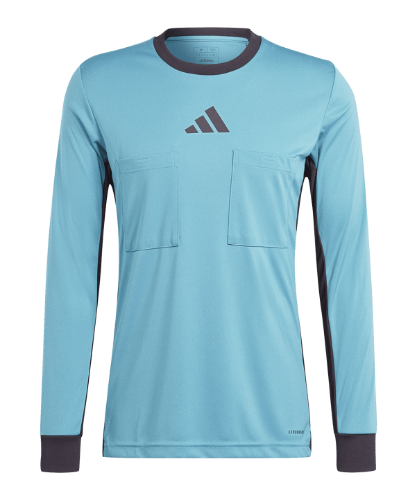 adidas Referee 24 Schiedsrichtertrikot langarm Blau - blau