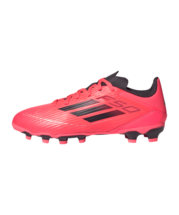 adidas F50 League MG Vivid Horizon Kids Pink Schwarz - rosa