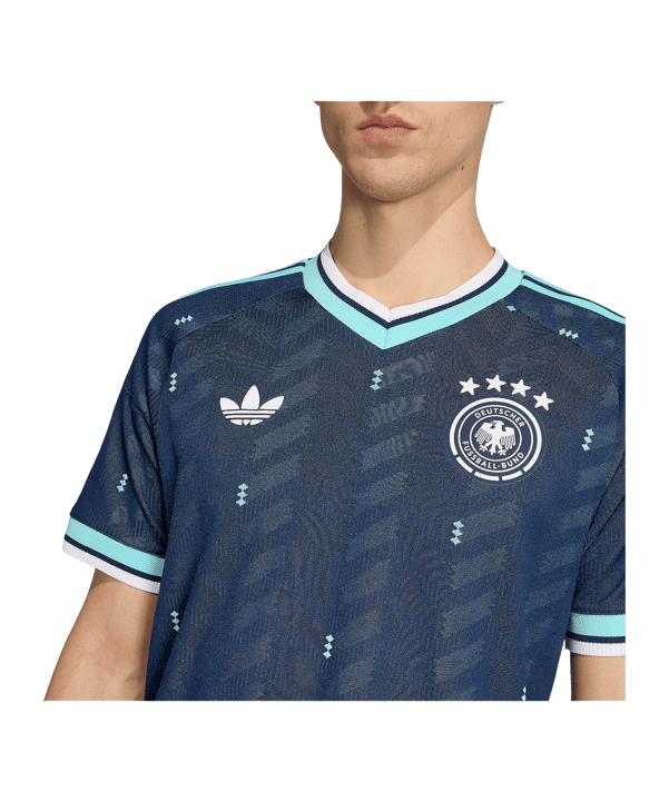 adidas DFB Deutschland Authentic Trikot Away WM 2026 Blau - blau