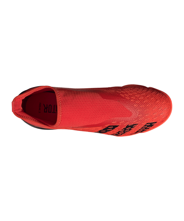 adidas Predator FREAK.3 LL IN Halle Meteorite Rot Schwarz - rot