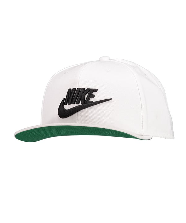 Nike Pro Futura Cap Weiss Grün F100 - weiss