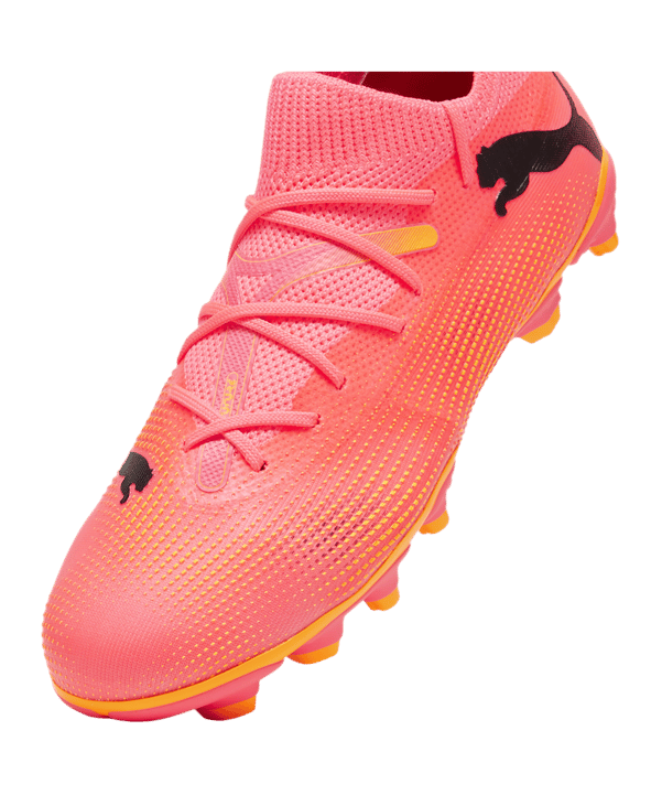 PUMA FUTURE 7 Match FG/AG Jr Kids The Forever Faster Rosa Schwarz F03 - rosa
