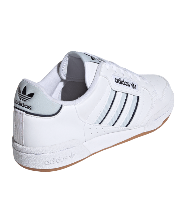 adidas Originals Continental 80 S Kids Weiss Blau - weiss