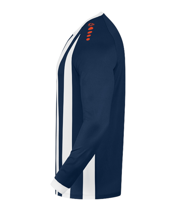 JAKO Inter Trikot Langarm Kids Blau Weiss Rot F935 - blau