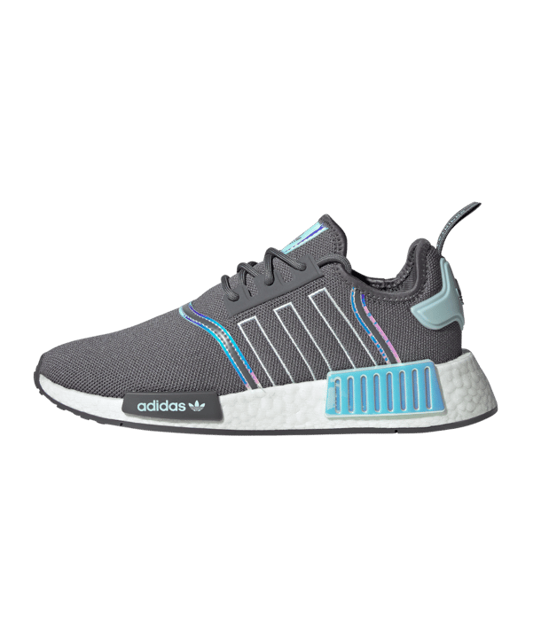 adidas Originals NMD_R1 Damen Grau Blau - grau