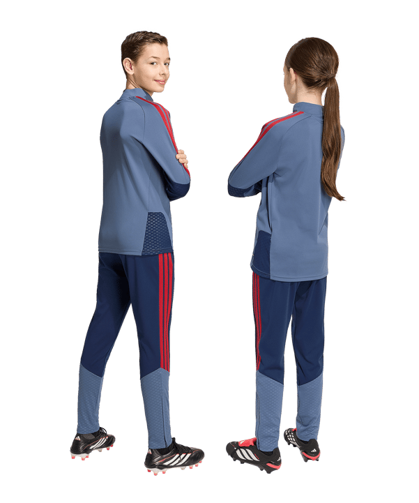 adidas FC Bayern München Trainingshose Kids Blau - blau