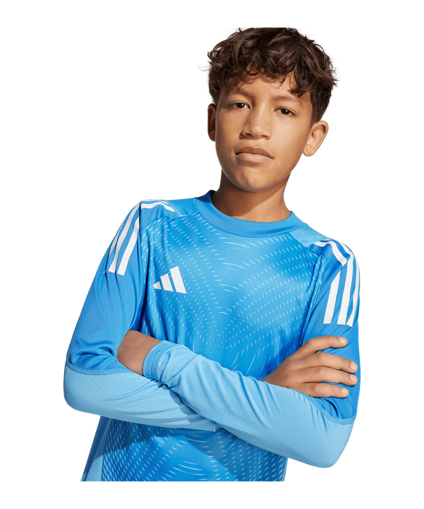 adidas Tiro 25 Pro Torwarttrikot Kids Blau - blau