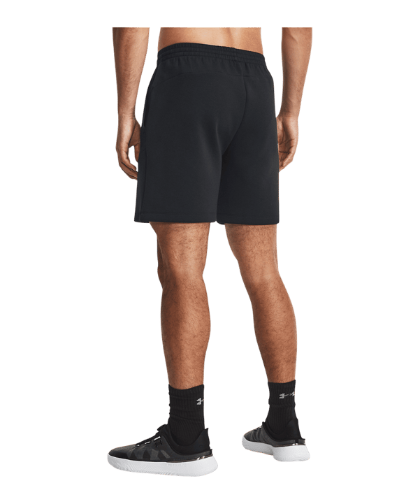 Under Armour Unstoppable Fleece Short Schwarz F001 - schwarz