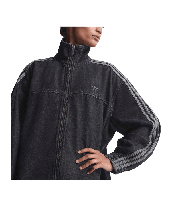 adidas Originals Firebird Track Jacke Damen Schwarz - schwarz