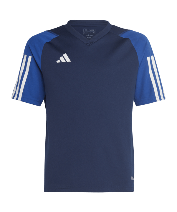 adidas Tiro 23 Competition Trikot Kids Blau - dunkelblau