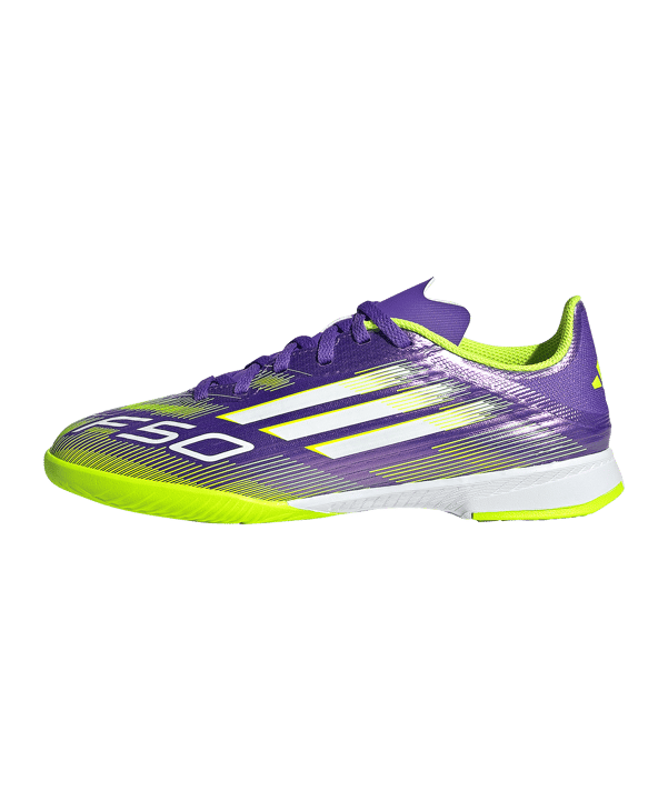 adidas F50 League IN Radiant Blaze Kids Lila - lila