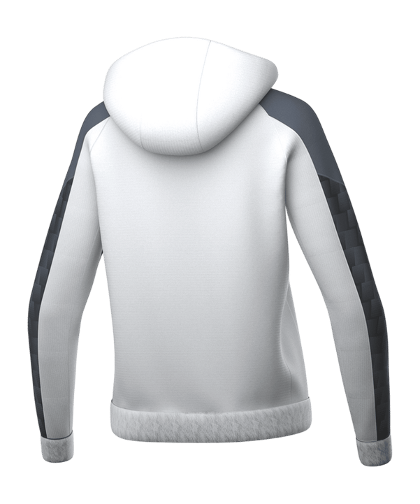 Erima Evo Star Kapuzenjacke Damen Weiss - weiss
