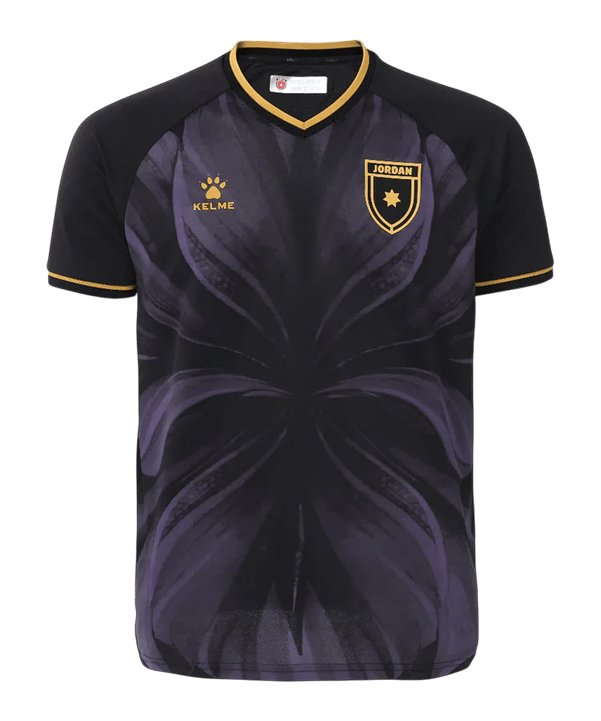 Kelme JFA Giordania Maglietta 3rd CM 2026 Nero - nero