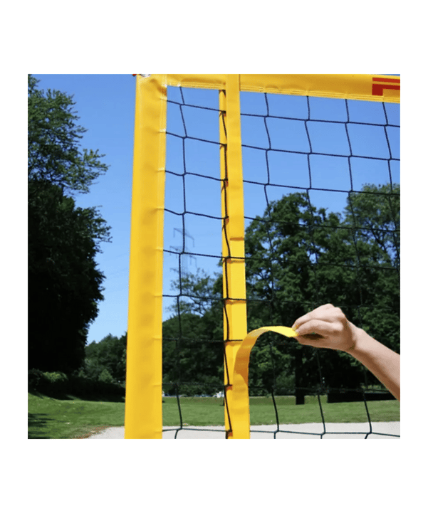 Funtec Beachvolleyball-Netzantennen Plus 2-teilig Tor Gelb - gelb