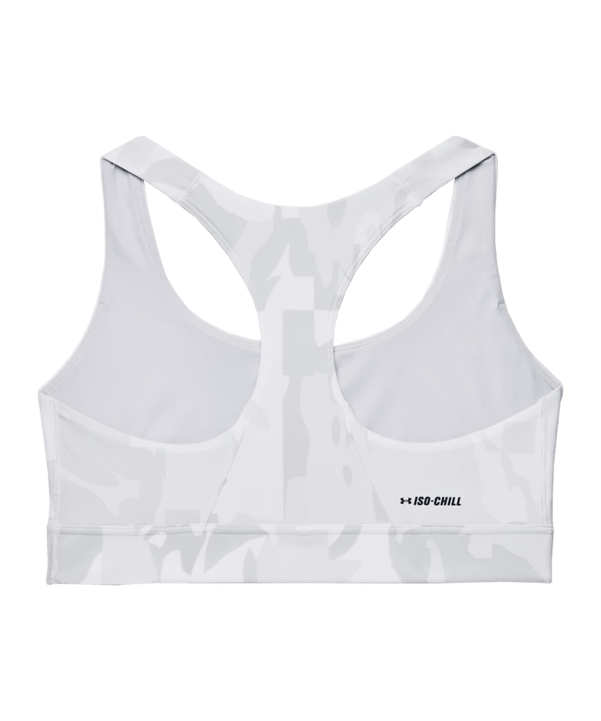 Under Armour Isochill Team Mid Sport-BH Damen F100 - weiss