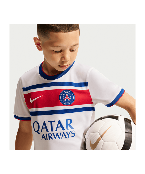 Nike FC Paris Saint-Germain Prematch T-shirt 2026/2027 Kids Wit K101 - wit