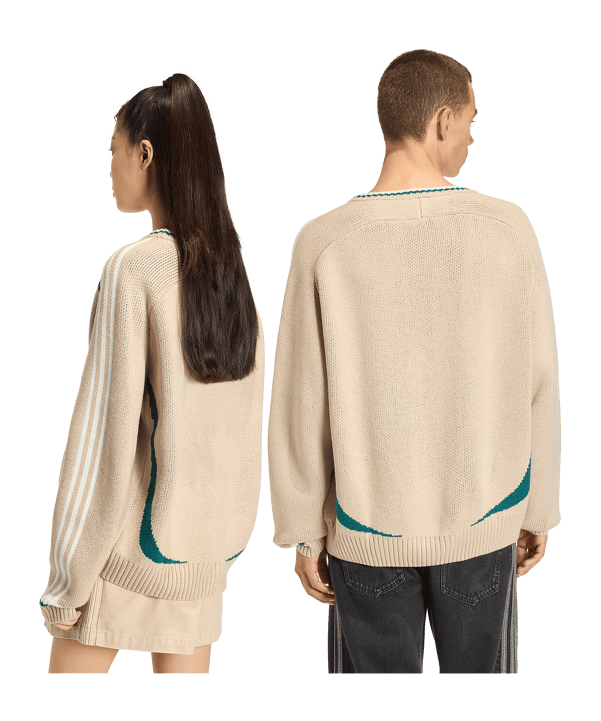 adidas Originals Blokecore Sweatshirt Beige - beige