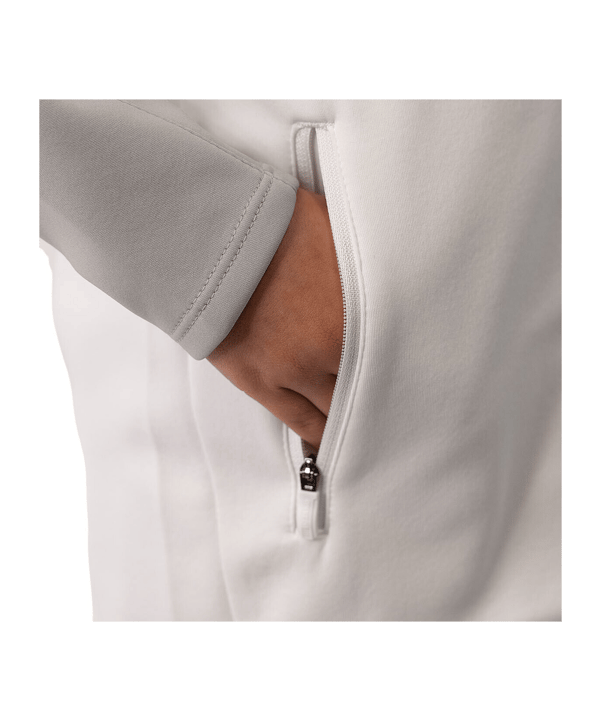 JAKO Icon Kapuzenjacke Kids Weiss Grau F016 - weiss