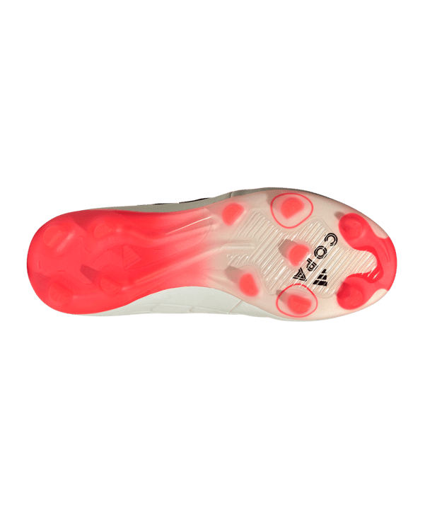 adidas COPA Pure 2 Elite FG Solar Energy Kids Weiss Schwarz Rot - weiss