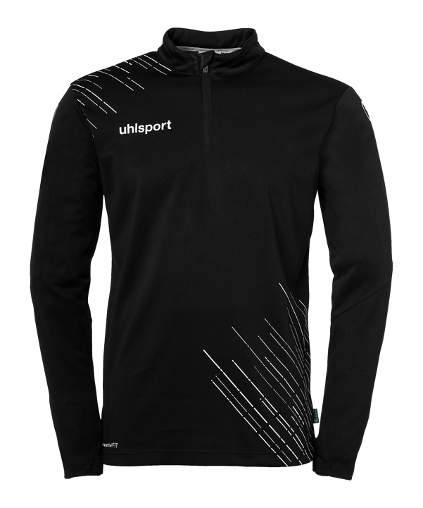 uhlsport Score 26 1/4 Zip Top Schwarz Weiss F01 - schwarz