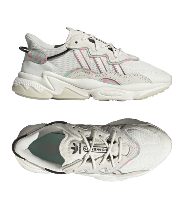 adidas Originals Ozweego Damen Weiss Weiss - weiss