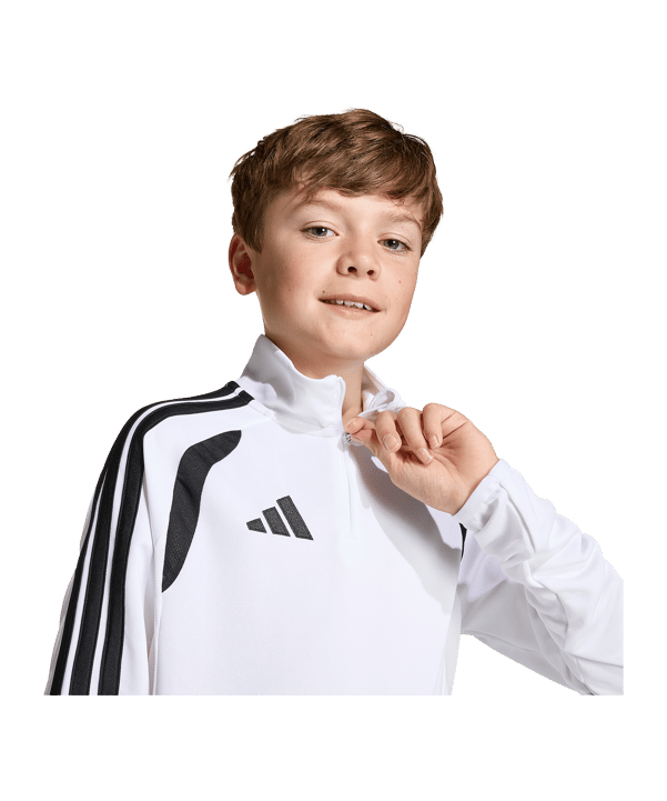 adidas Tiro 26 League Training Zip Top Kinder Weiß - weiss