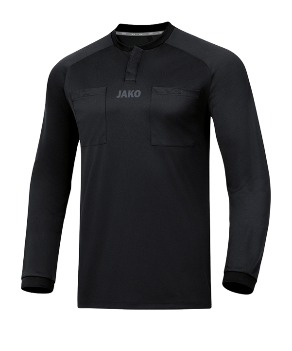 JAKO Schiedsrichter Trikot langarm Schwarz F08 - schwarz