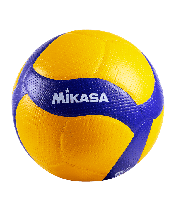 Mikasa Volleyball V200W-VBL Official DVV1 Spielball Gelb - gelb