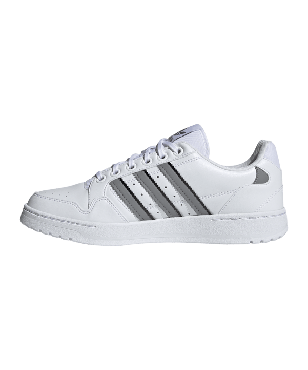adidas Originals NY 90 Stripes Weiss Grau Schwarz - weiss