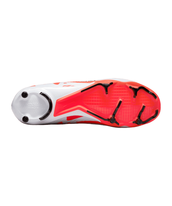 Nike Air Zoom Mercurial Vapor XV Academy FG/MG Ready Rot Weiss Schwarz F600 - rot