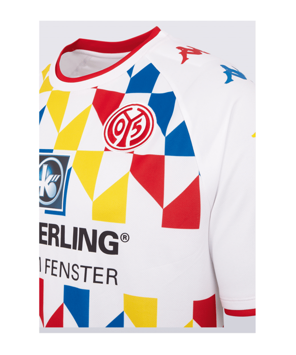 Kappa 1. FSV Mainz 05 Fastnachtstrikot 2021/2022 Weiss - weiss