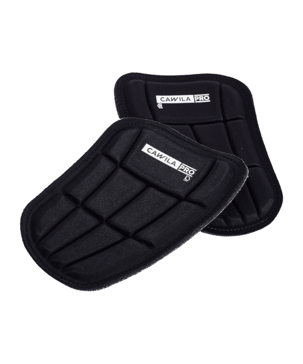 Cawila PRO GEAR SOLO 130 Schienbeinschoner Schwarz - schwarz