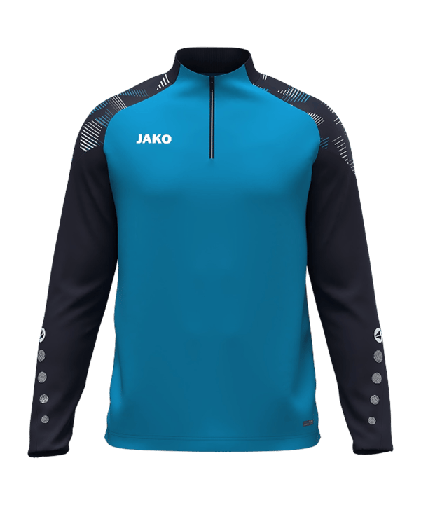JAKO Sonic Zip Top Kids Blau F276 - blau
