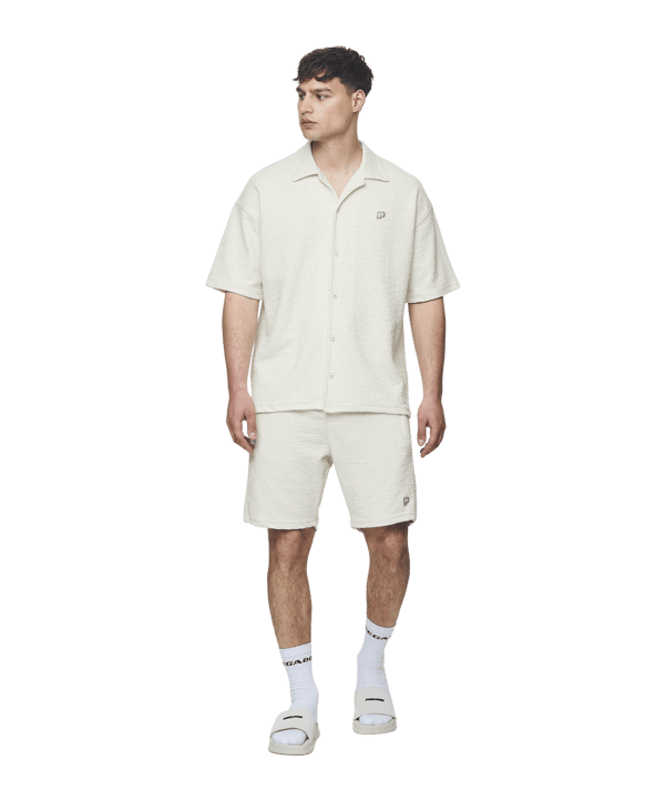 Pegador Libco Structured Knit Short Beige - beige